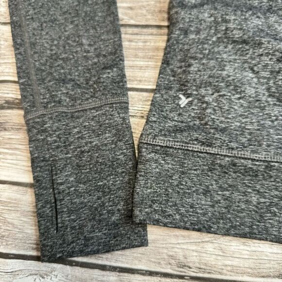 Old Navy Active Women Cozecore Cropped Scuba Hoodie Grey Gray S SM Small ST TALL - Picture 11 of 16